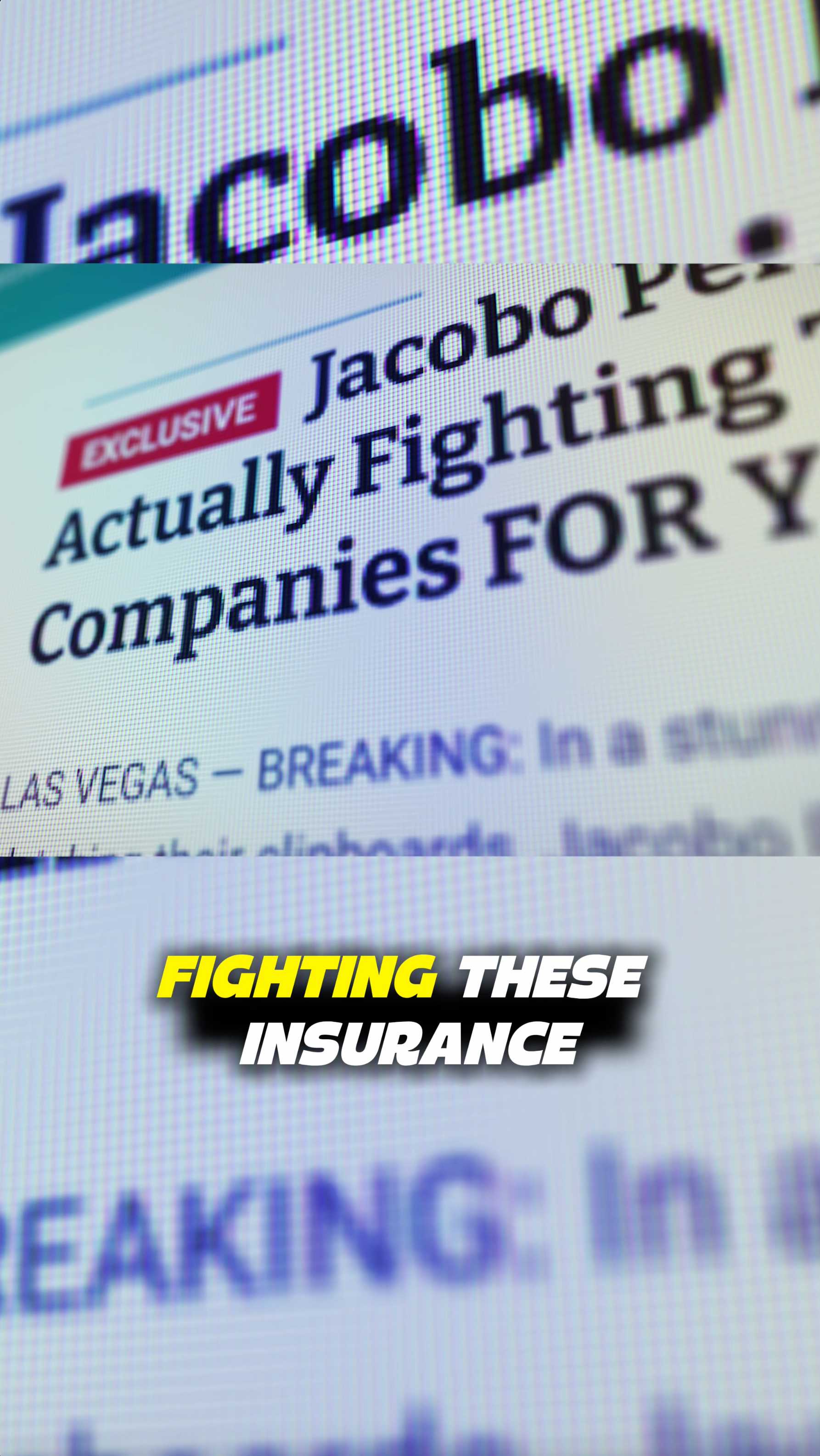 FIGHTING THESE INSURANCE - Jacobo Law Vertical Ad